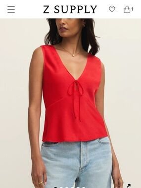 Z Supply Red Women's Top